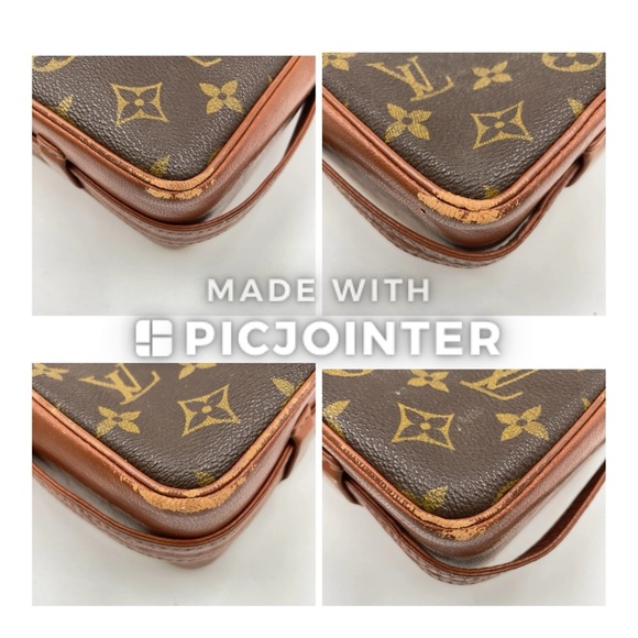 Auth Louis Vuitton Monogram Sac Bandolier Crossbody Bag Needs zipper work - Picture 15 of 16
